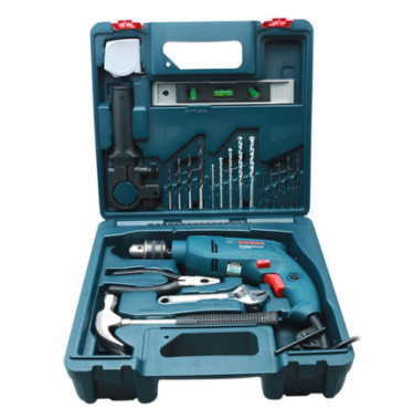 Máy khoan Bosch GSB 550 - Bộ set valy 80 món phụ kiện ngành điện