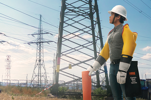 Ống tay cao su cách điện Novax Class 0