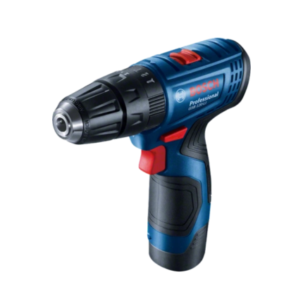 Máy khoan động lực dùng pin 12V Bosch GSB 120-LI GEN II (1Pin 2AH + sạc 3 chấu + phụ kiện))