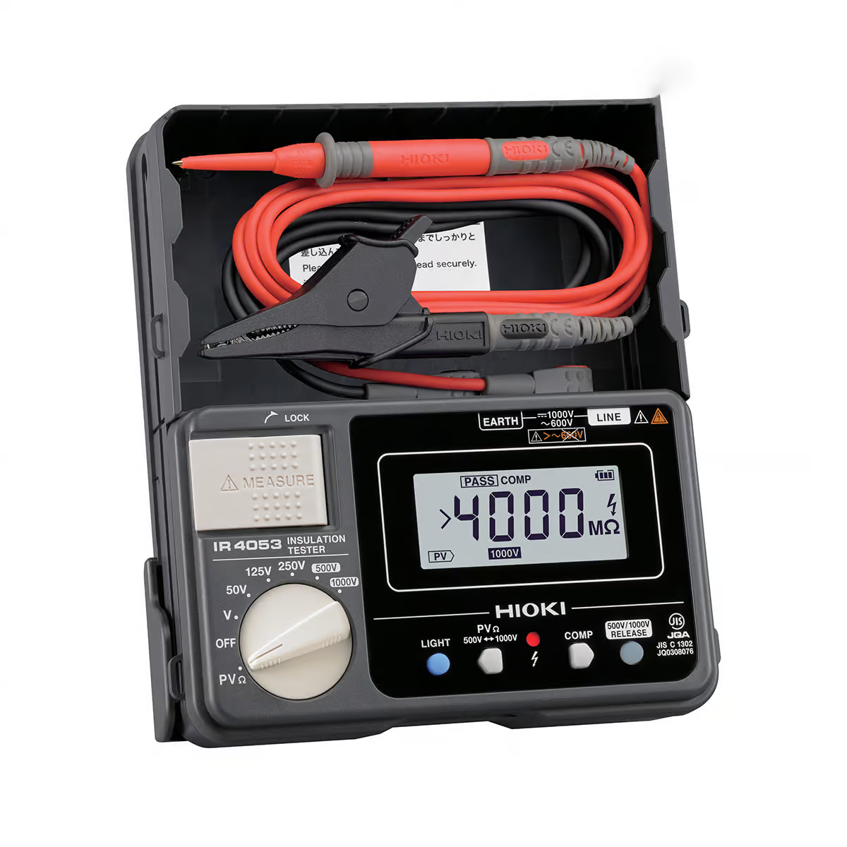 Thiết bị đo điện trở cách điện Hioki IR4053-10