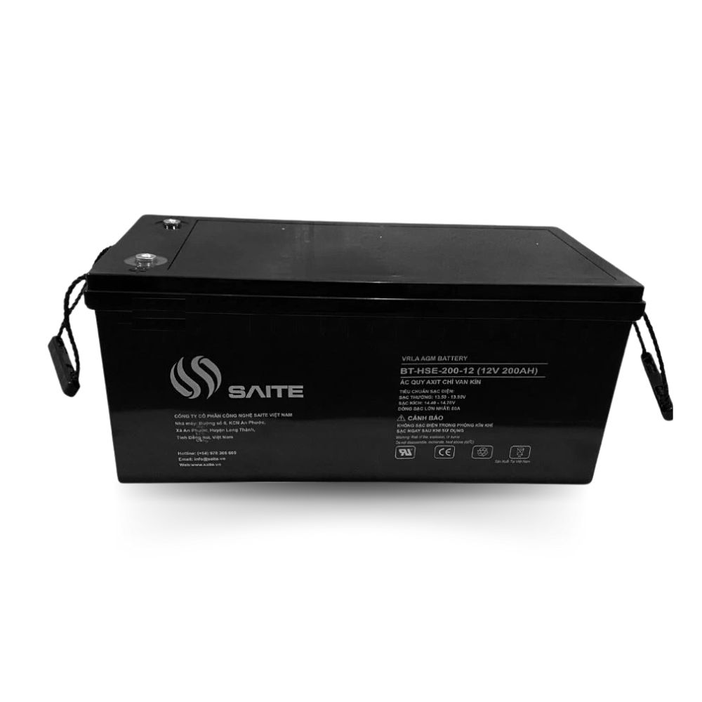 Ắc quy Saite 12V 200Ah Model BT-HSE-200-12